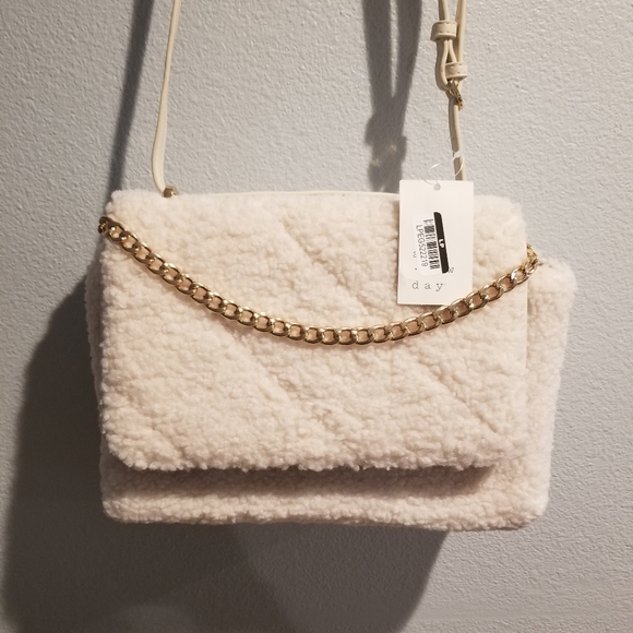 Quilted Top Handle Satchel Handbag - A New Day Ivory - Picture 6 of 10